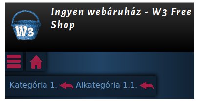 Az oldal bal felső sarkában találhatók a navigációhoz szükséges ikonok!5! Menü, Kezdőlap, Szülőoldalak.